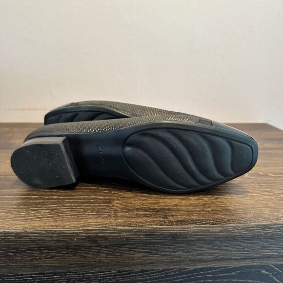 Clark Kesha Rose low heel pumps size 8.5 Excellent Condition - Picture 8 of 9